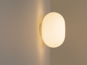 Настенный светильник / потолочный светильник из дутого стекла