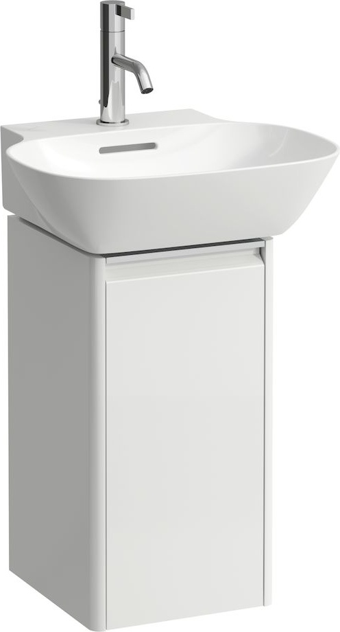 H4030111102621 Шкафчик под раковину , 1 дверца, крепление на петли слева, 1 внутренняя полочка, совместим с мини-раковиной 815301 LAUFEN PRO - Вид №1