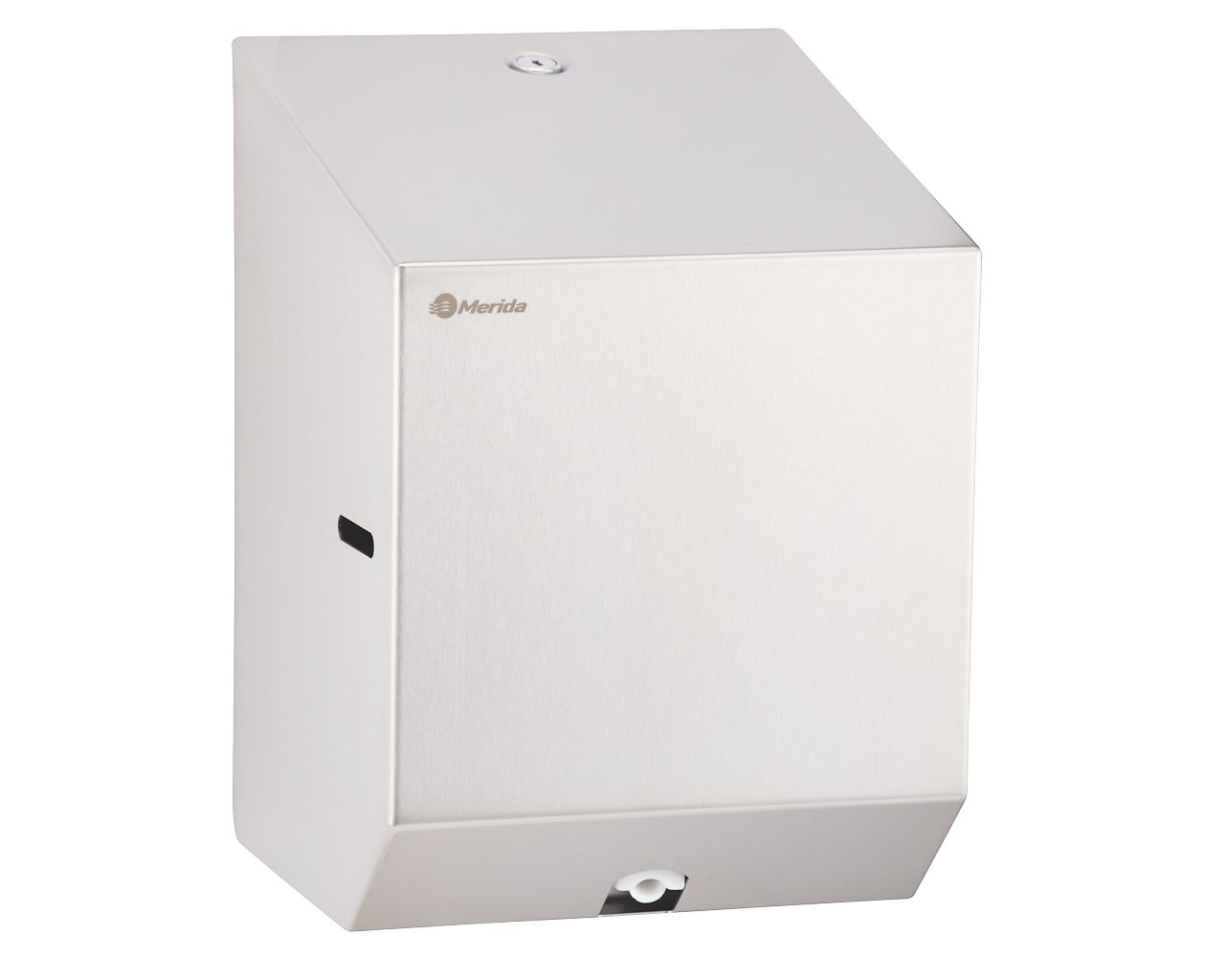 CSM202 STELLA WHITE LINE MINI система рулонов полотенец или туалетной бумаги, матовая сталь Merida 