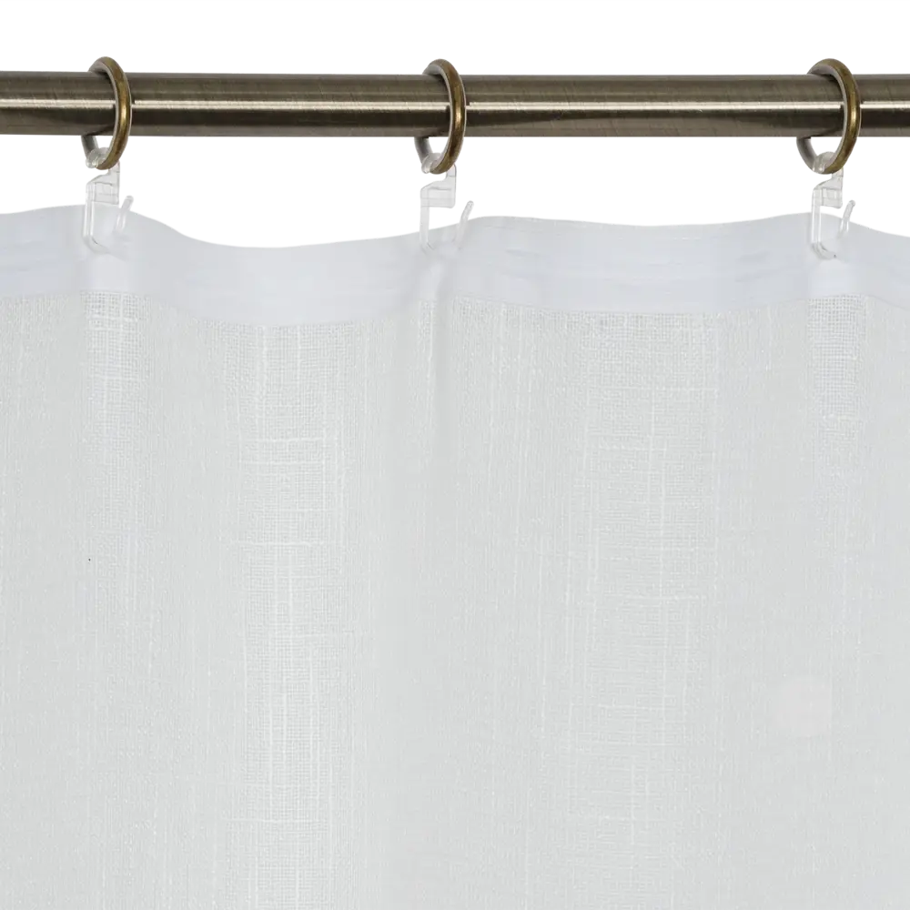 Тюль на ленте «Вилладж» 140х180 см цвет молочный WITERRA STLM-2132240 - Вид №3