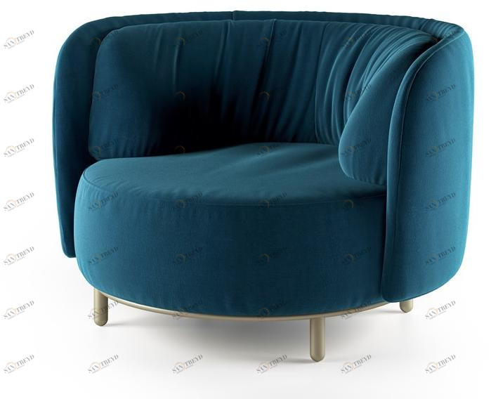 Natuzzi Кресло с подлокотниками Deep sun-id-1451249