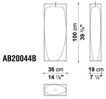 B&B Italia Outdoor Фонарь из стекловолокна Overscale outdoor sun-id-1415932 - Вид №3