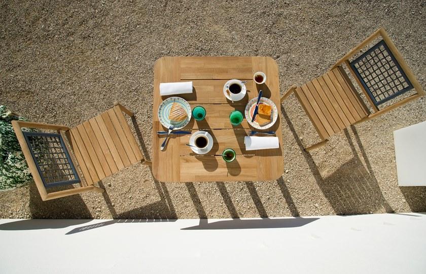 Unopiù Садовый стул из тика Quadra Pamosed - Вид №3