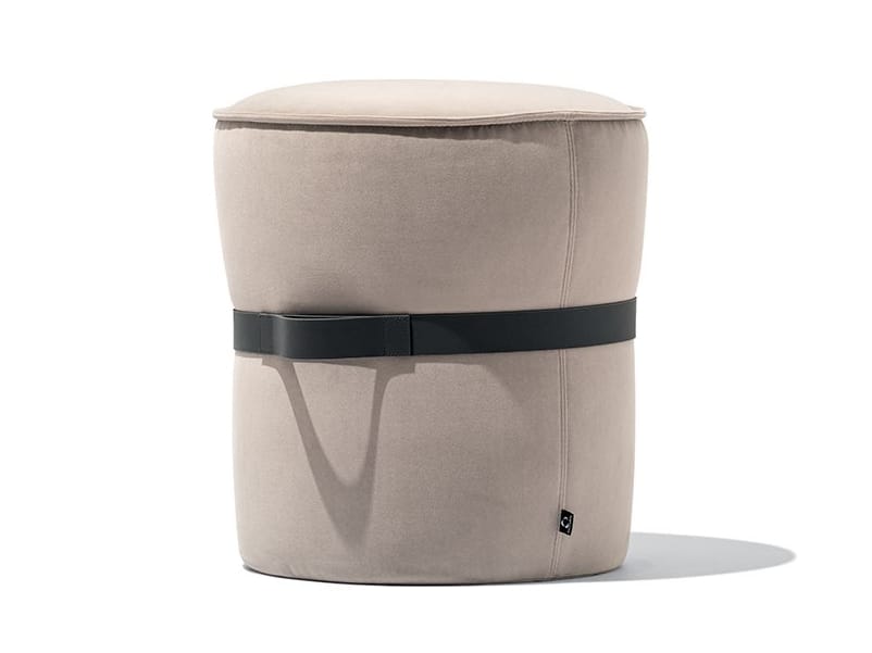 Круглый пуф из ткани Connubia POF ARCH-00126650