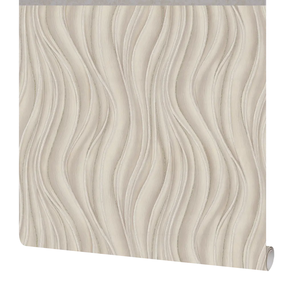 Обои флизелиновые Московская обойная фабрика бежевые 1.06 м 4159-3 Гольфстрим STLM-2201528