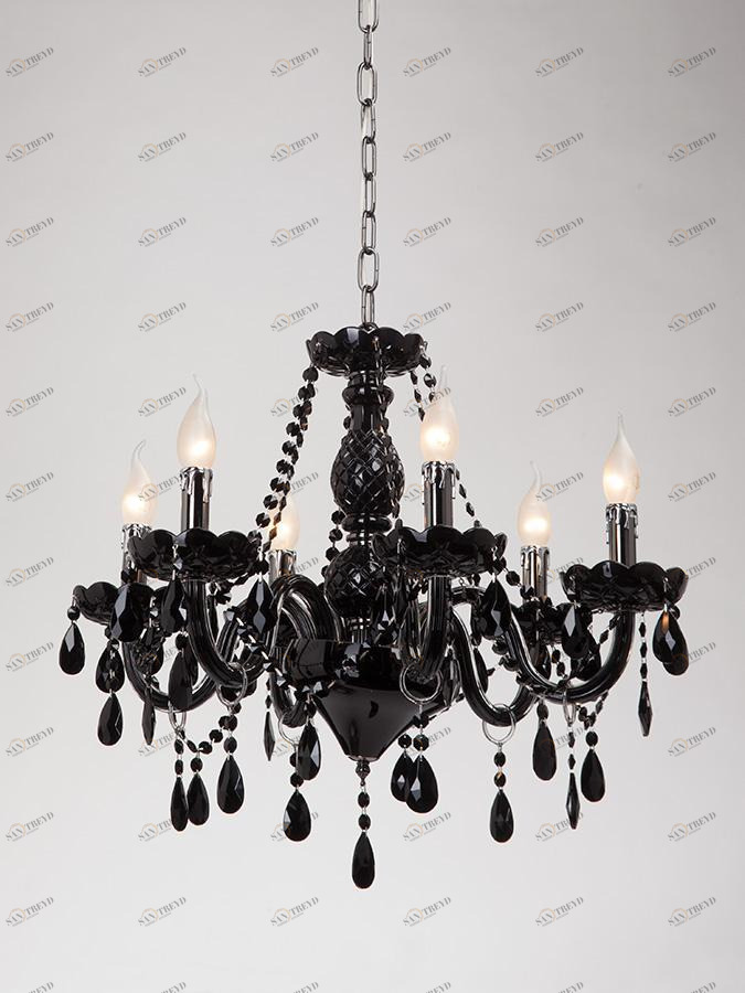 Подвесная люстра Vitaluce V5089/6 VITALUCE ДИЗАЙНЕРСКИЕ 220367 Черный 