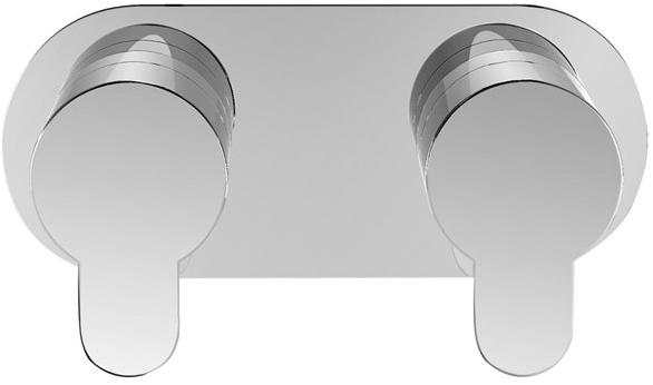 Water Evolution Смеситель для ванны / душа из хромированной латуни Clip sun-id-1408899 - Вид №1