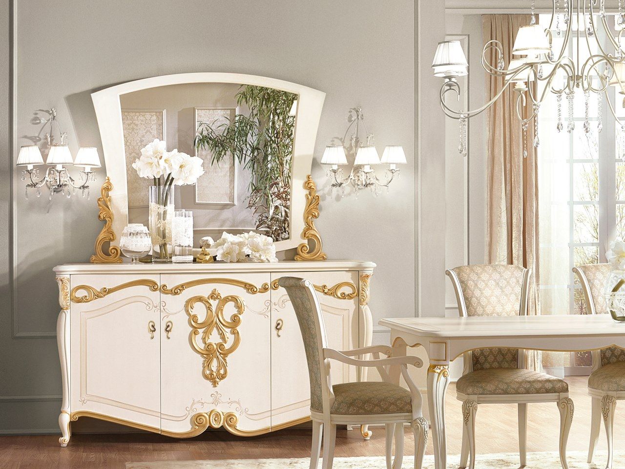 Настенное зеркало в рамке CASA +39 La Fenice ARCH-00039522 - Вид №2