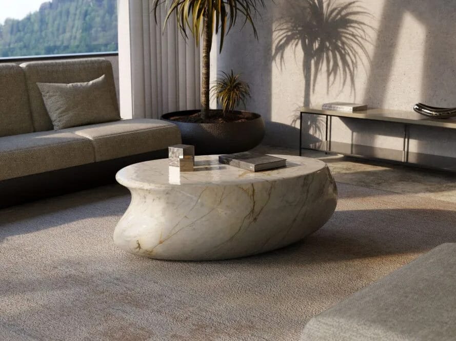 Журнальный столик из стекловолокна GANSK ECHO ARCH-00138535 - Вид №2