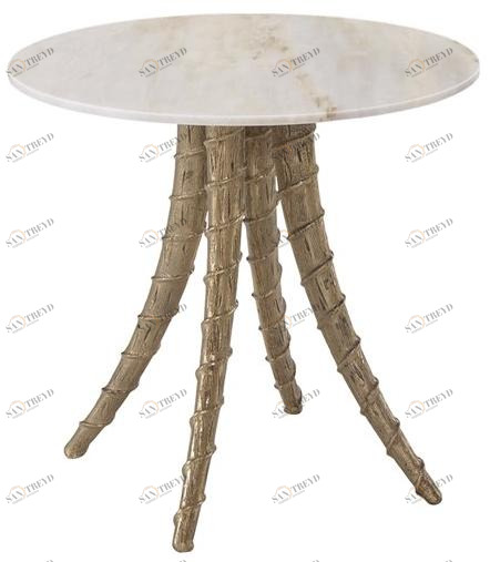 Jetclass Круглый столик из мрамора Tiffany Jtf207