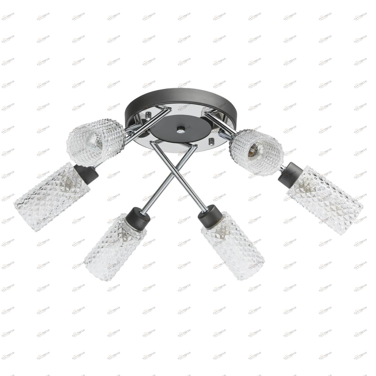 Потолочная люстра De Markt Олимпия 638013606 DE MARKT ОЛИМПИЯ 220152 Серый