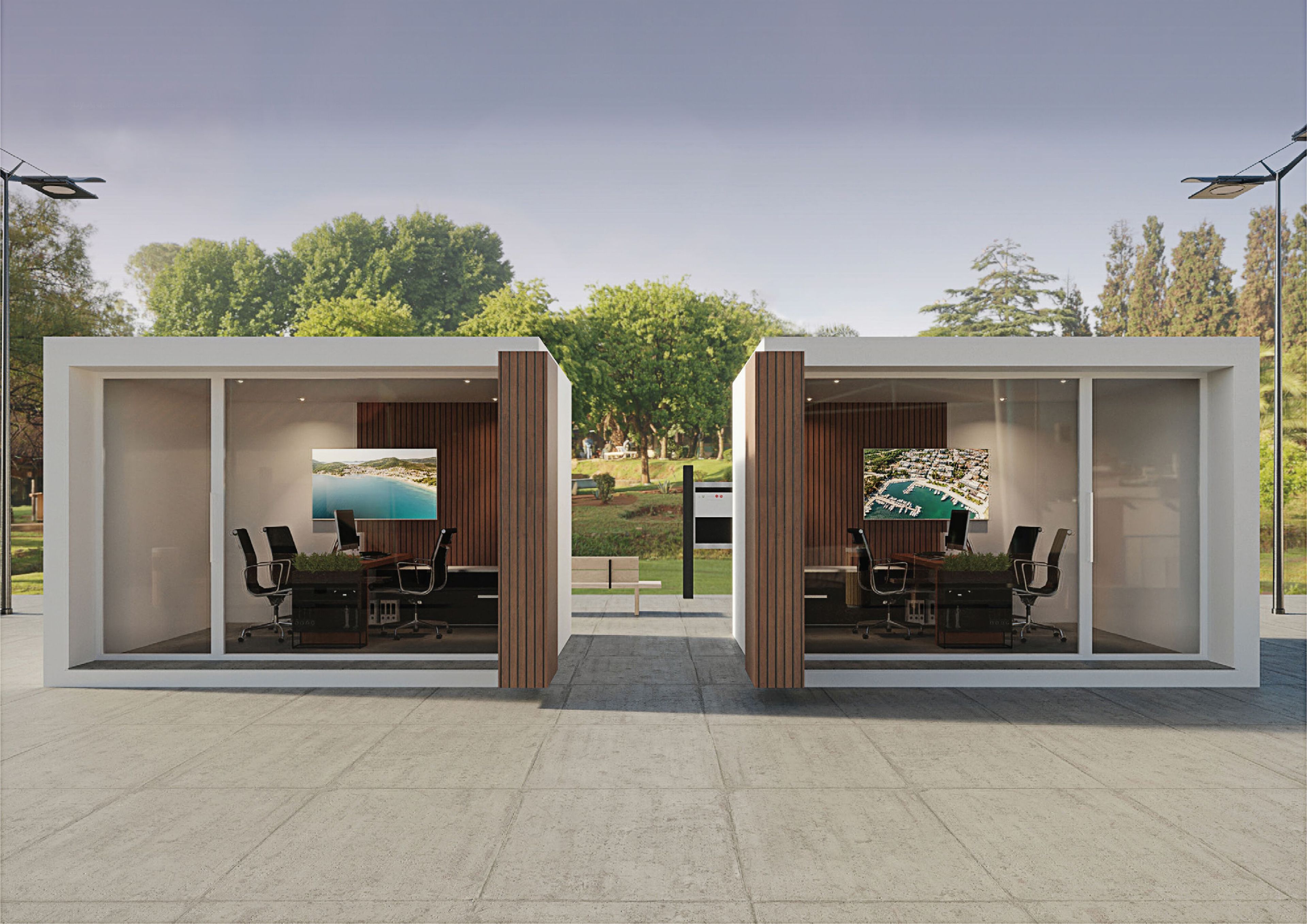 Сборная конструкция из армированного волокном бетона SIT CLIP ARCH-00118403 - Вид №1