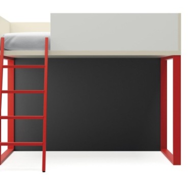 001098 Двухъярусная кровать с ламинированной основой La Grama Homage Santreyd 