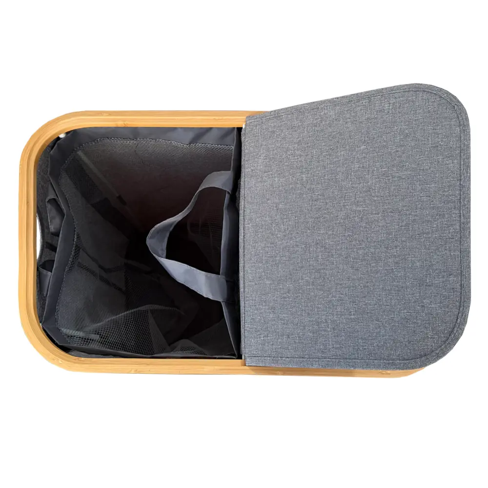 Корзина для белья Сахалин 106 л цвет серый Santreyd STLM-2006824 - Вид №1