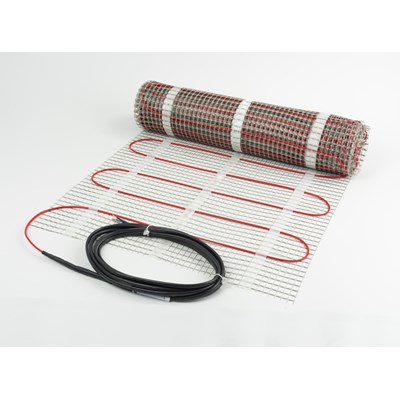Danfoss DEVImat™ 150T — двухжильные нагревательные маты для теплого пола под плитку DEVImat 150T мат 75Вт 230В 0.5 х 1м 140F0444 