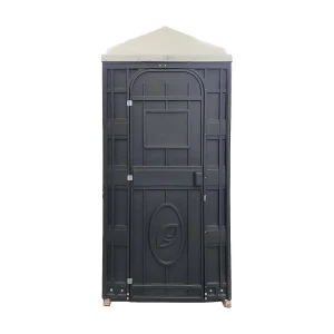 Туалетная кабина Гамма Дачная 106x108.5x222.5 см пластик графит 88266095 STLM-2108607