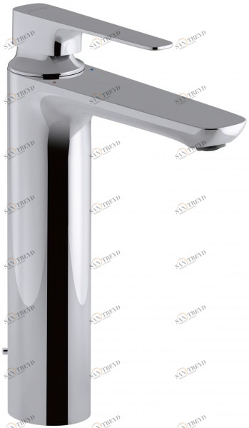 E72337-CP Смеситель для раковины - высокая модель, с донным клапаном Jacobdelafon ALEO+ Santreyd