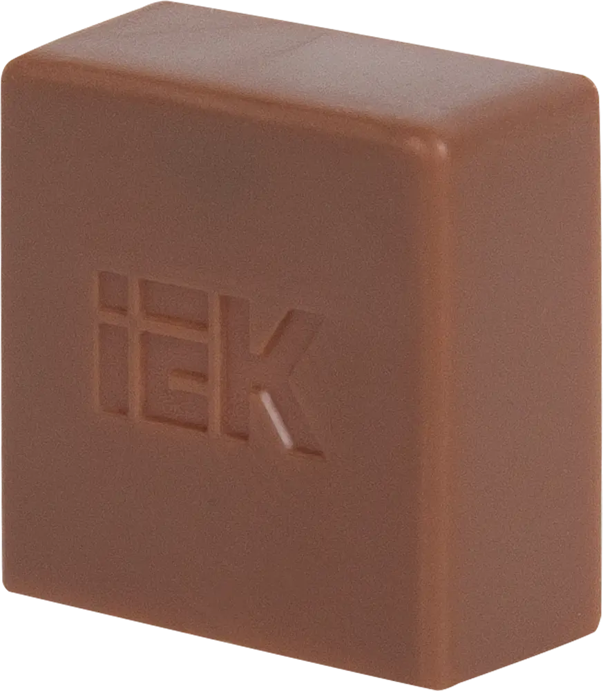 82411324 Заглушка для кабель-канала IEK 16x16 мм цвет дуб 4 шт. STLM-0026961