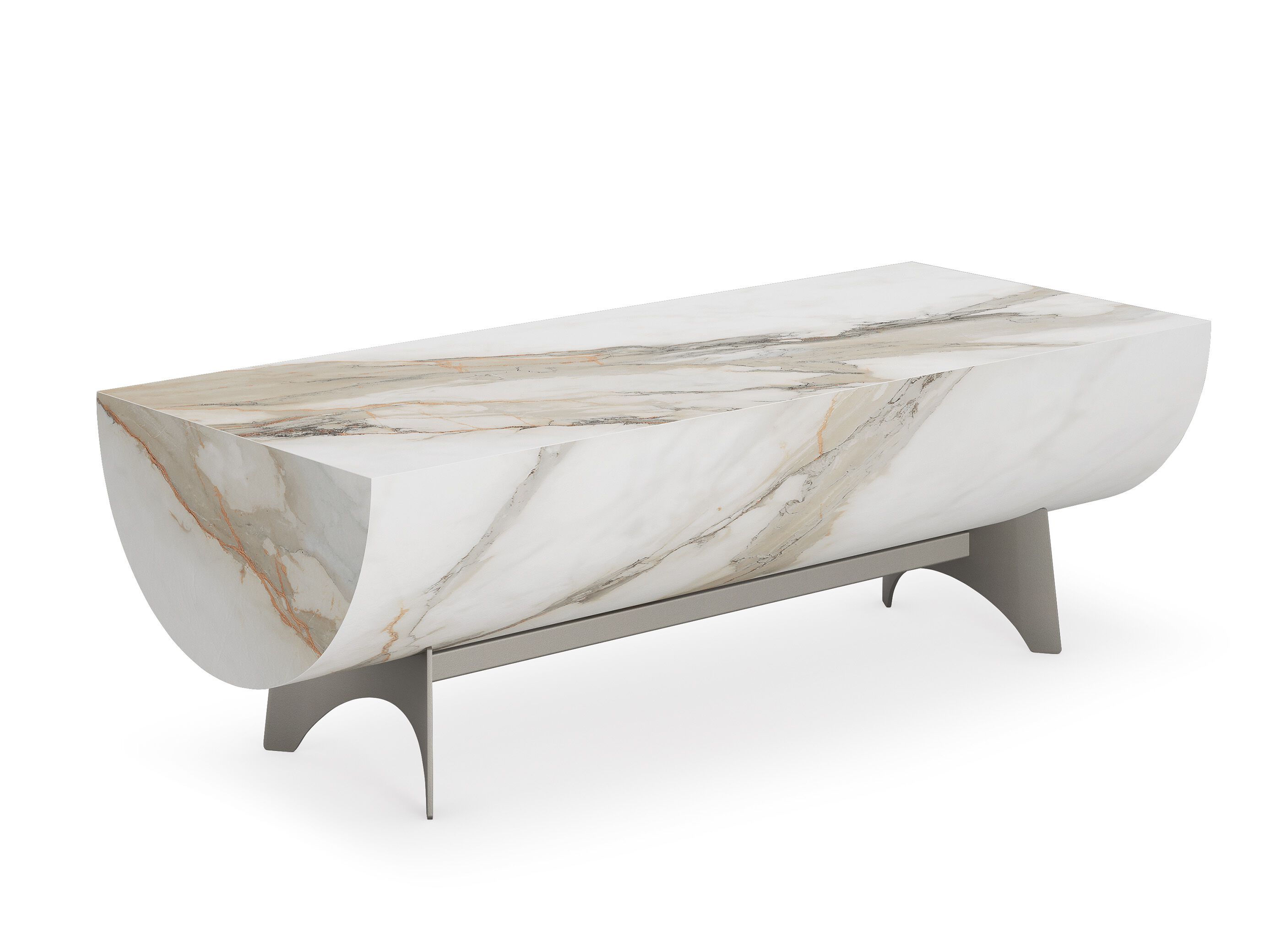 Керамический низкий журнальный столик Cattelan italia CAESAR ARCH-00034314