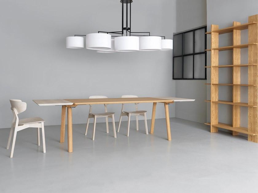 ZEITRAUM Раздвижной прямоугольный стол из массива дерева Rail sun-id-1478499 - Вид №3