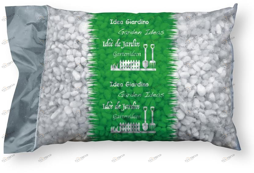 Bacchi Галька и гранулы из белого каррарского мрамора sun-id-1482425