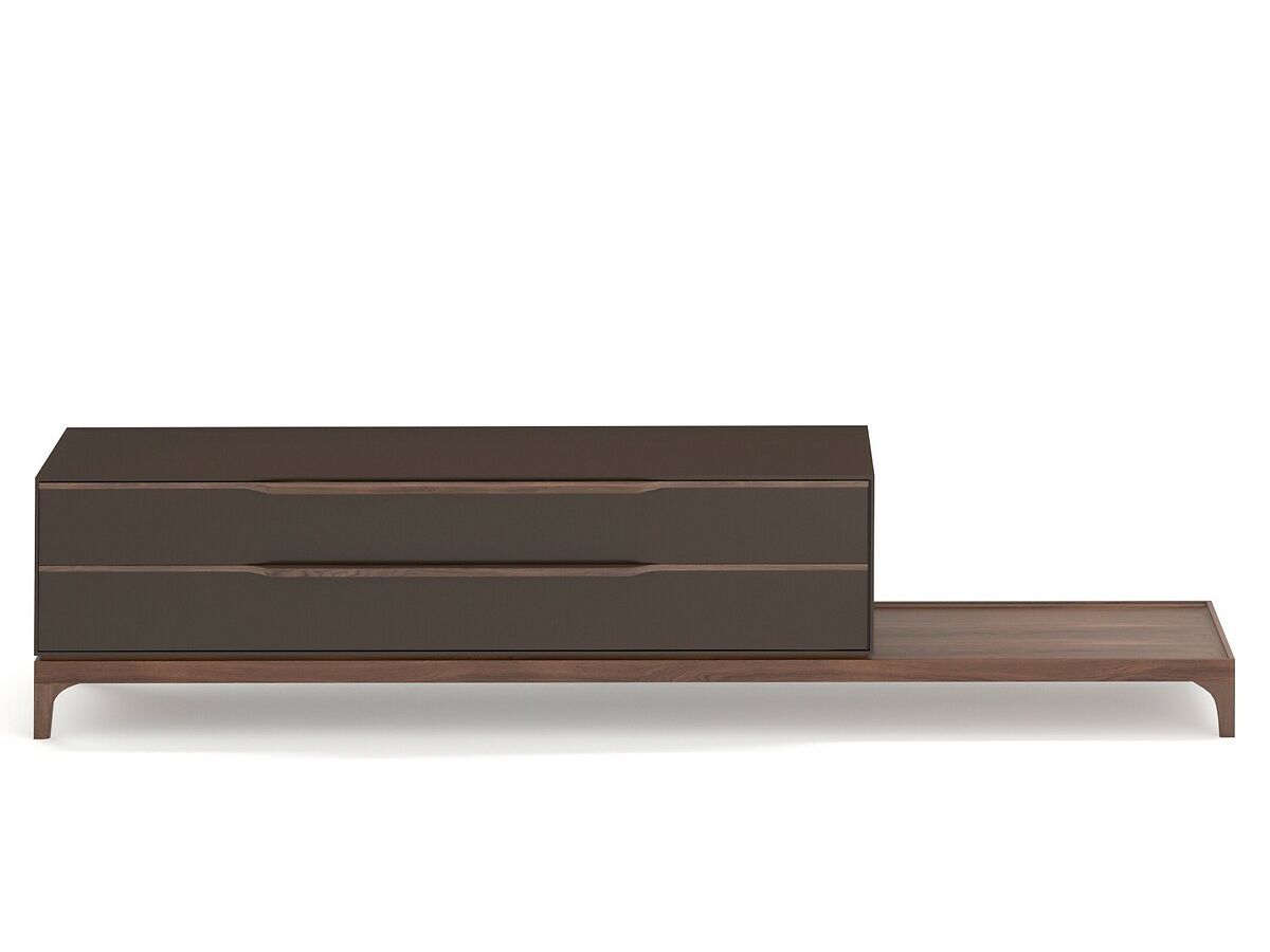 Деревянный шкаф для телевизора с выдвижным ящиком и откидной дверью AMPM CARLOTTA ARCH-00011906 - Вид №1