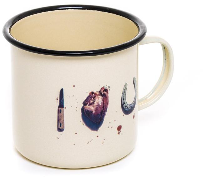 Кружка из эмалированного металла Seletti wears toiletpaper Santreyd sun-id-1350201 - Вид №1