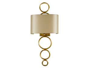 Металлический настенный светильник