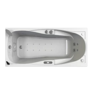 Гидромассаж "Специальный Chrome" на ванну Парма-дона (двигатель 900 Вт, система "Turbo-pool", джет Релакс - 10 шт., джет Линц, Магнус - 2 шт.)