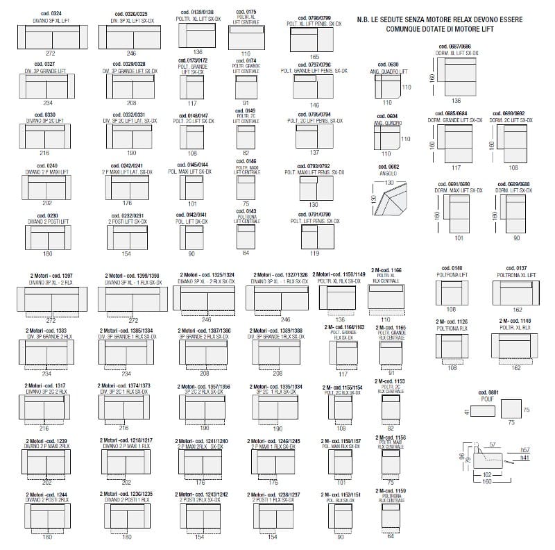 Кожаный диван с электрическим движением Egoitaliano Darlene ARCH-00033887 - Вид №3