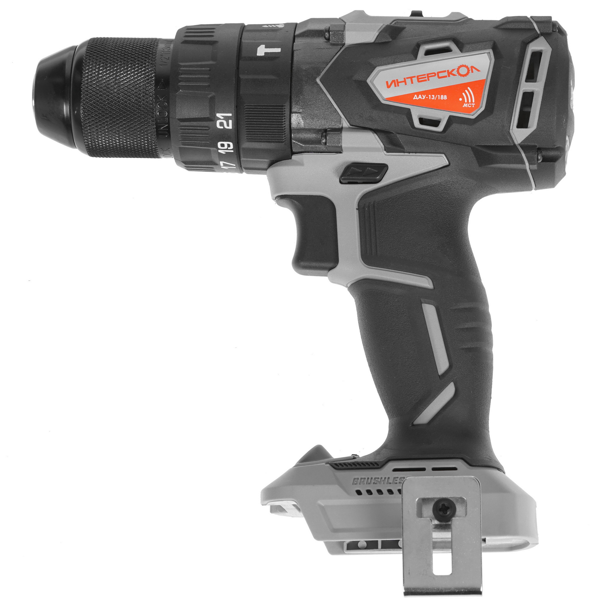 Дрель-шуруповерт Интерскол ДАУ-13/18В АПИ 18V  , Без ЗУ, Без АКБ 8197817 STDN-0143147