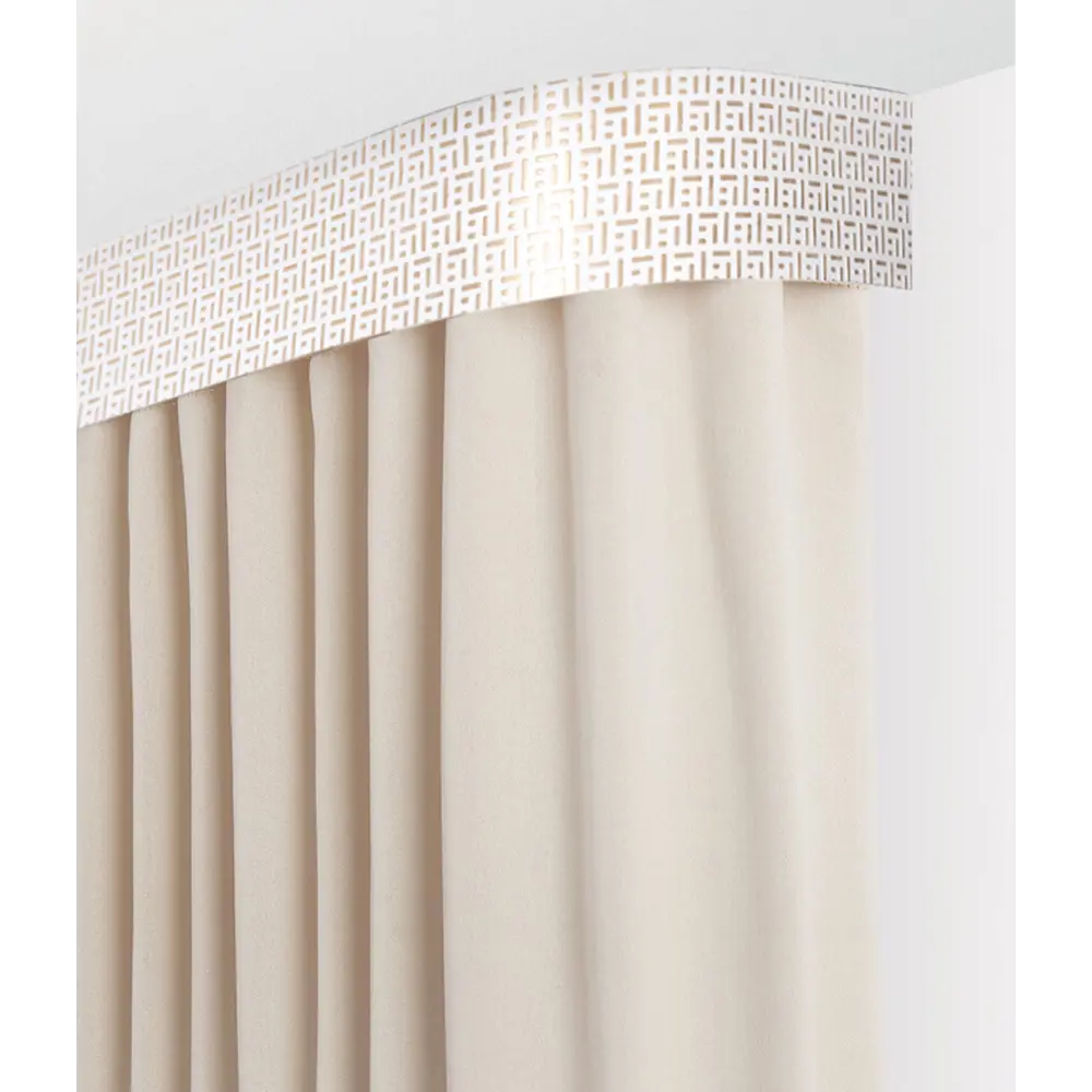 Карниз трехрядный Твил 300 см пластик цвет латунь DOMLEGRAND STLM-2163496 - Вид №3