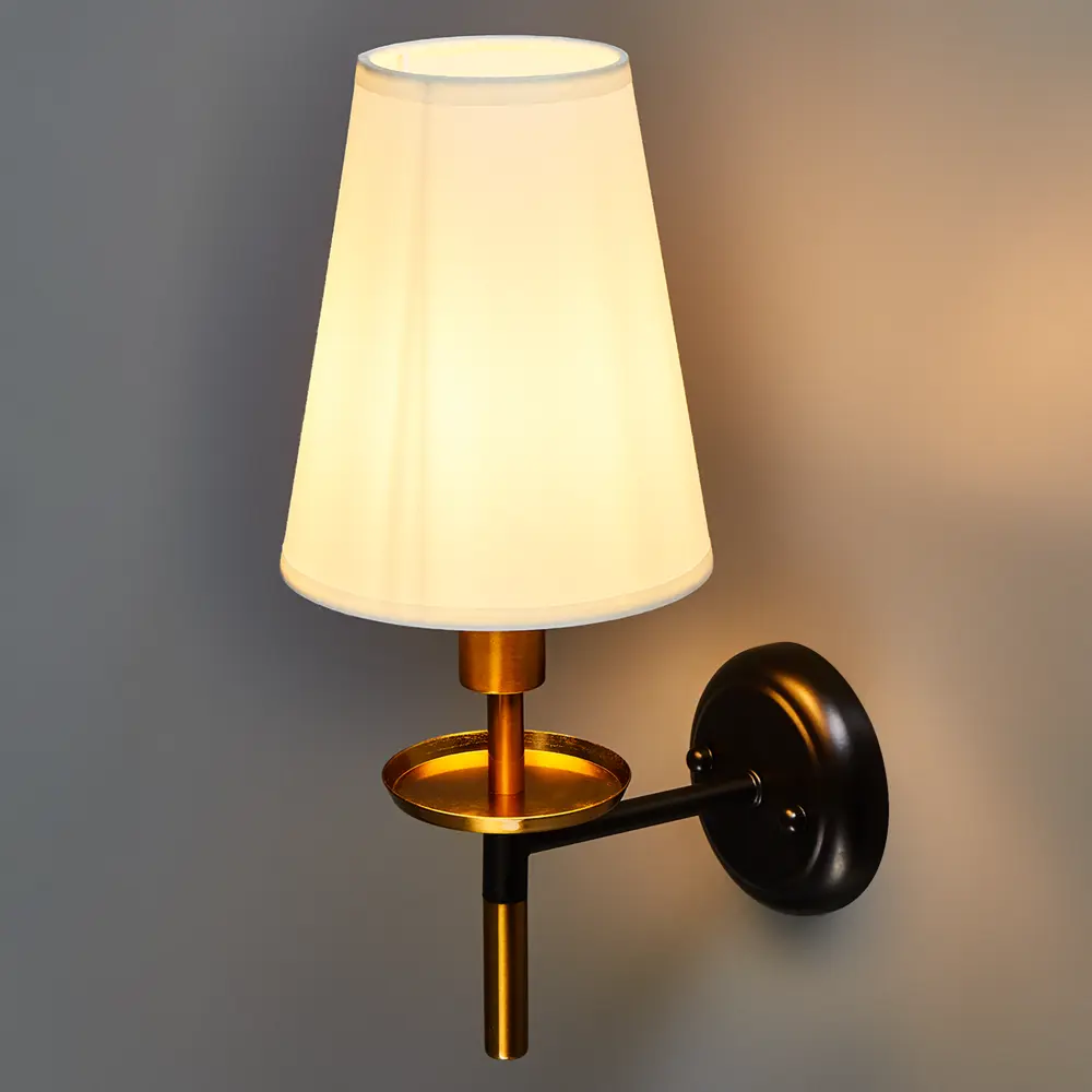 Настенный светильник Arte Lamp Riccardo - современное черное бра 89364908 STLM-1369851