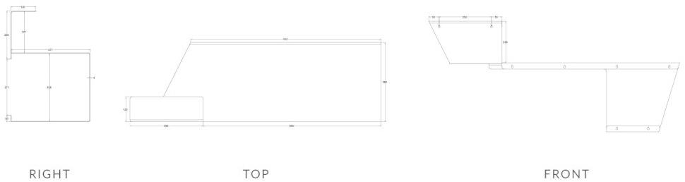 Anne Linde Подвесной стол из алюминия с порошковым покрытием sun-id-1408677 - Вид №7