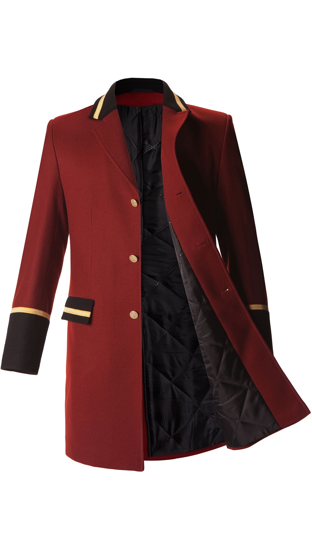 67736 Жакет удлиненный  Швейцар bordeaux (бордо) El-Risto  Бренд "El-Risto" (Эль Ристо), каталог товаров размер 54/188  - Вид №2