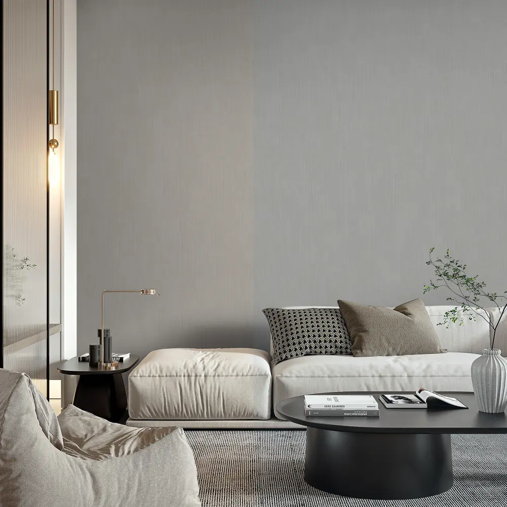 Wallsecret Hudson: флизелиновые обои кофейного оттенка для уютного интерьера 89423686 STLM-1578869 - Вид №5