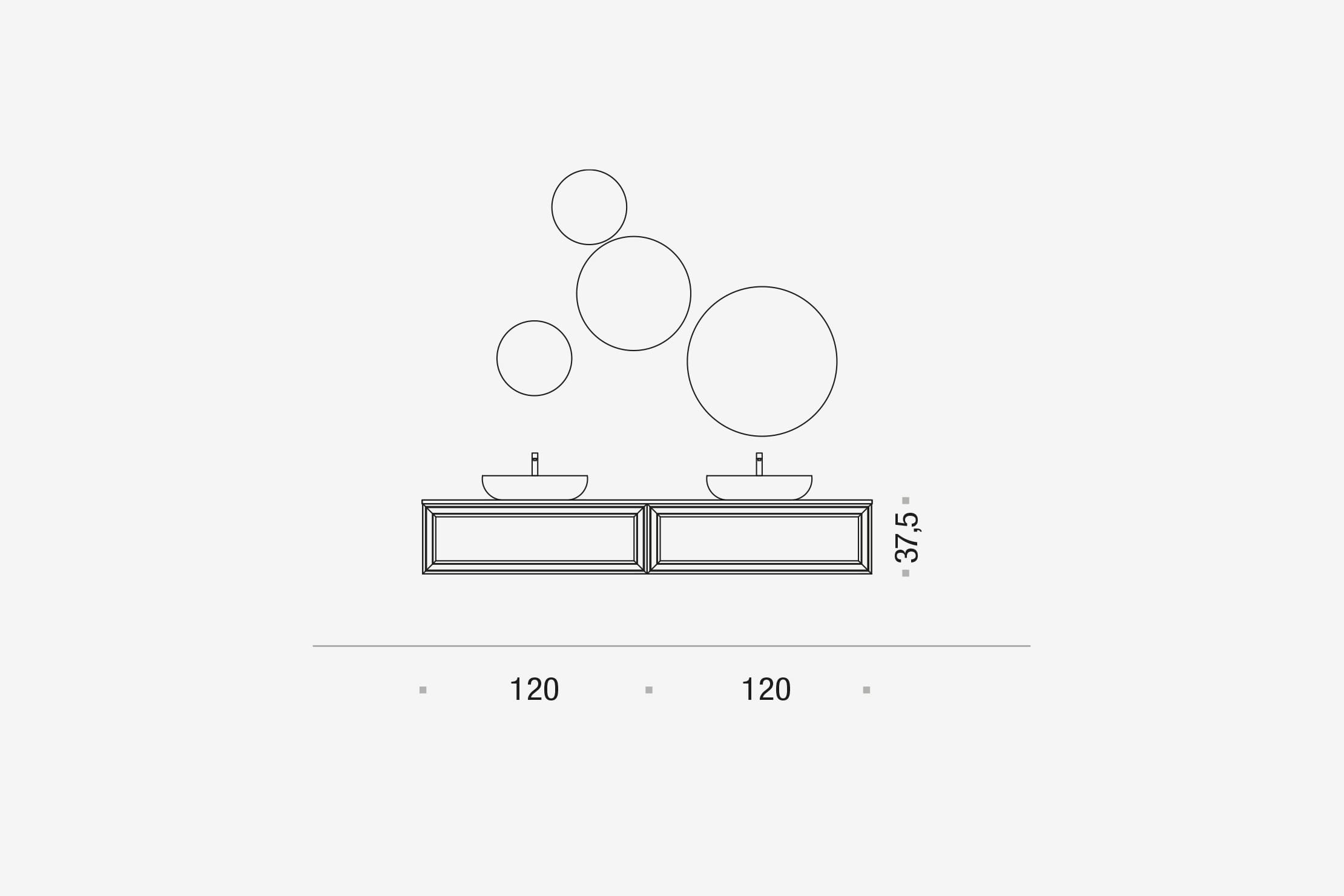 Комплект мебели 02 Arcom Opera STARC160 - Вид №2