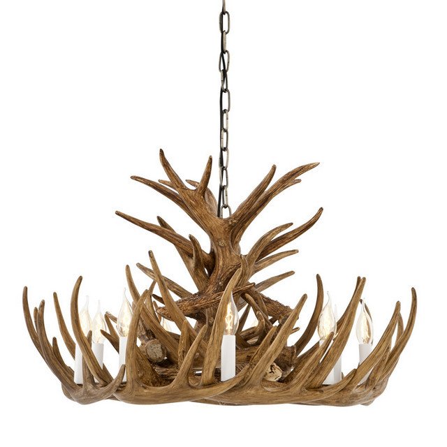 Люстра Horn Highlands от Eichholtz Орех орех 108865 EICHHOLTZ ДИЗАЙНЕРСКИЕ, EICHHOLTZ 061546 Орех  - Вид №2