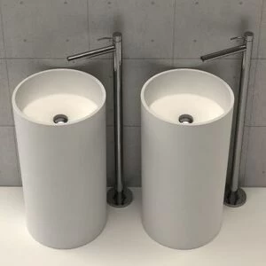 46681 Напольная раковина стоящая круглая Dimasi