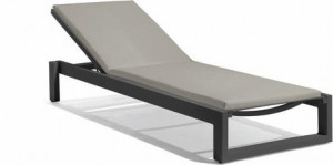 MNST471 Шезлонг лава f10 текстиль черный Manutti Fuse