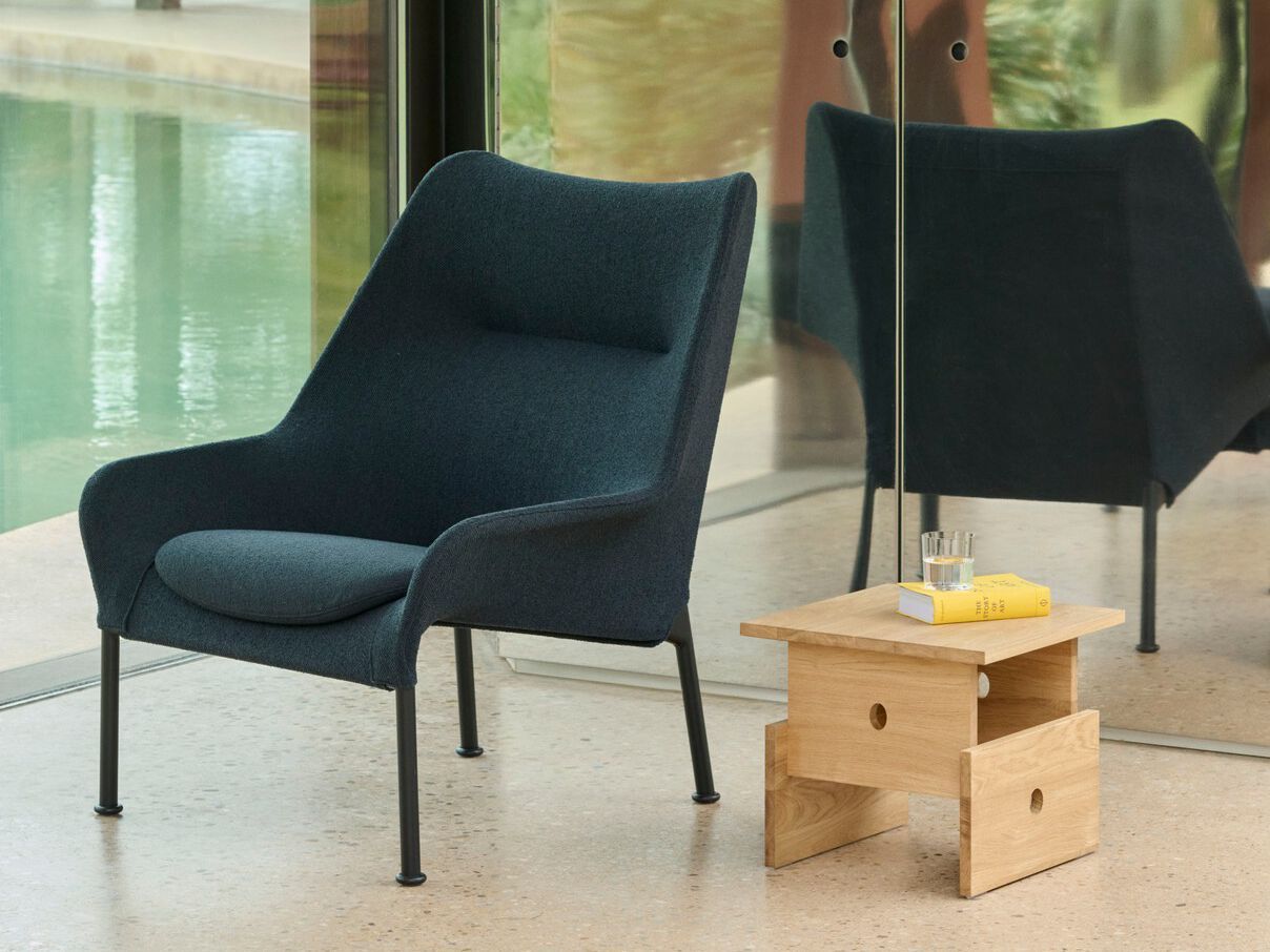 Низкий штабелируемый журнальный столик из массива дерева Hay WOOD BOX ARCH-00016796 - Вид №4