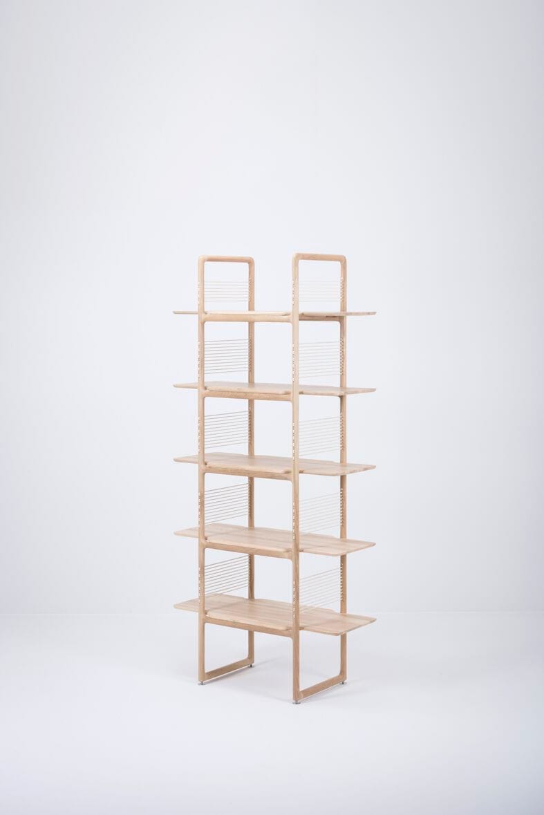 Двухсторонний книжный шкаф из дуба Gazzda MUSE ARCH-00032001 - Вид №7