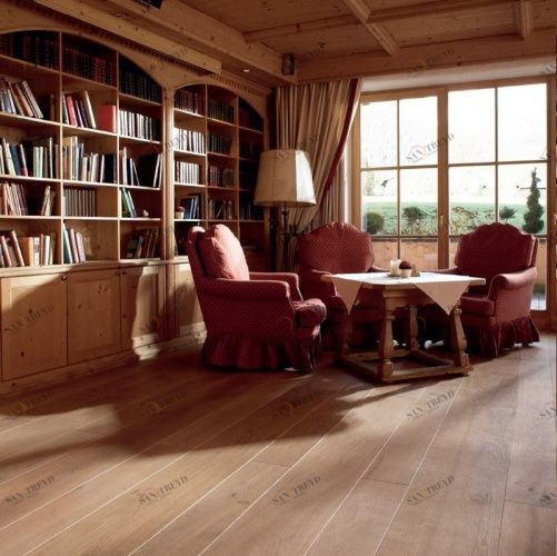 Паркетная доска Teka Trinity Антик 13202 Дуб Кантри (Рельефная) 3500х300 мм 2500210035