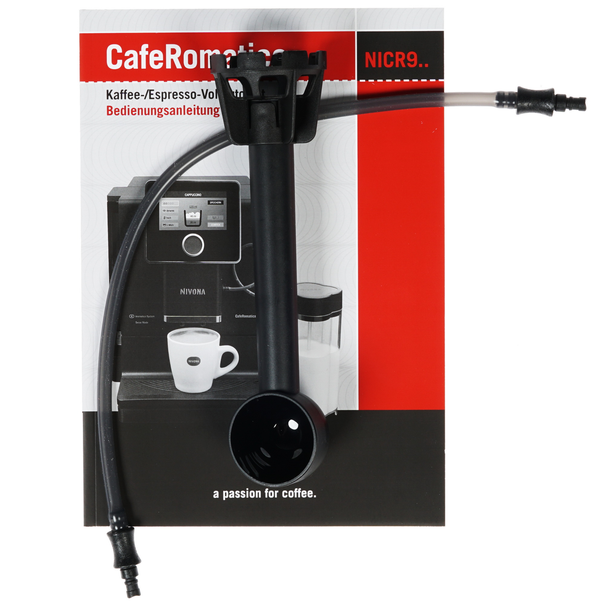 8167973 Кофемашина автоматическая Nivona CafeRomatica NICR 970 серый STDN-0102673 - Вид №6