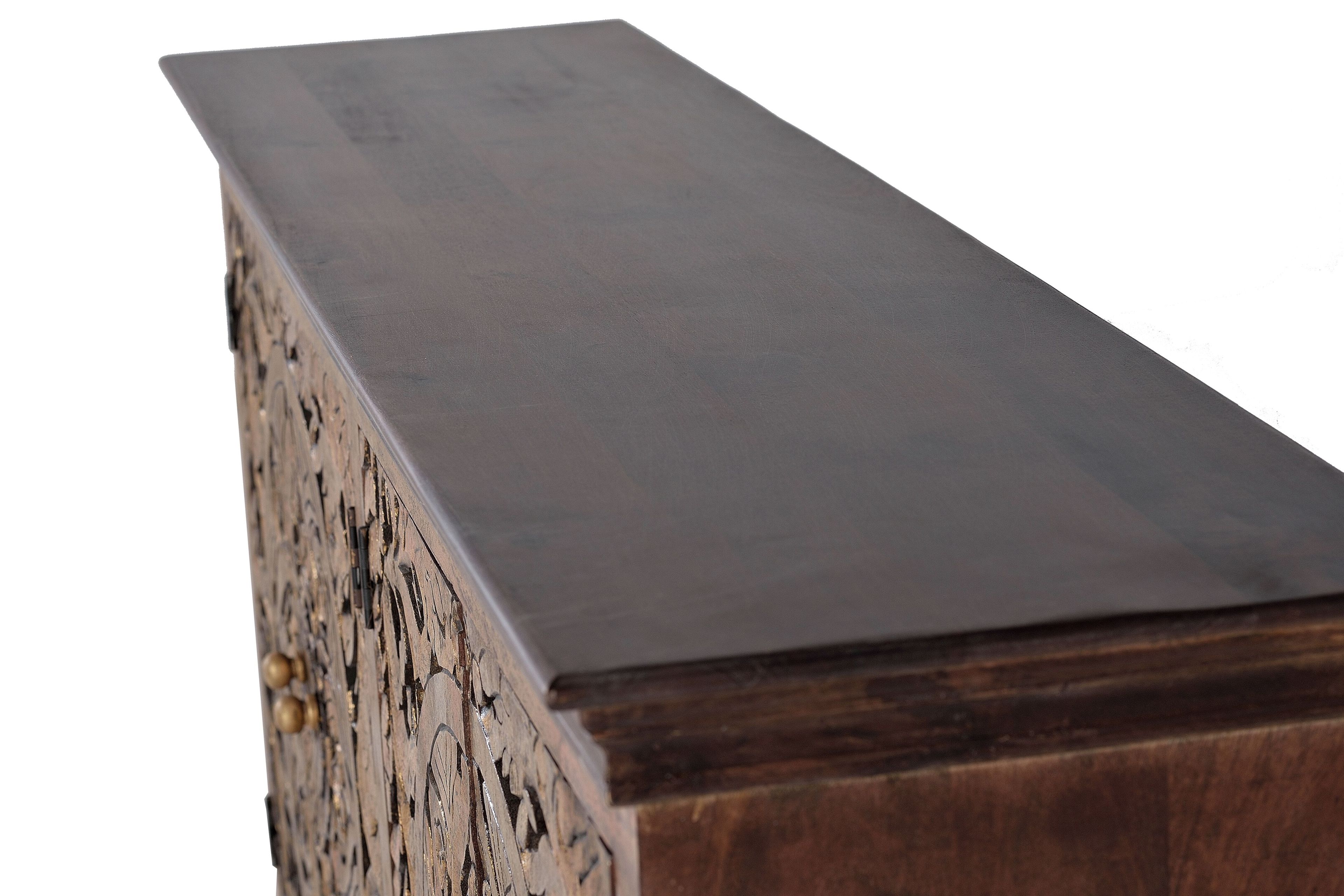 Шкаф с золотым листом с распашными дверями Giner y Colomer 1263 ARCH-00132278 - Вид №6