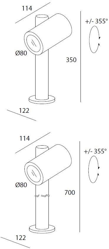 DGA Столбик свет sun-id-1351980 - Вид №7