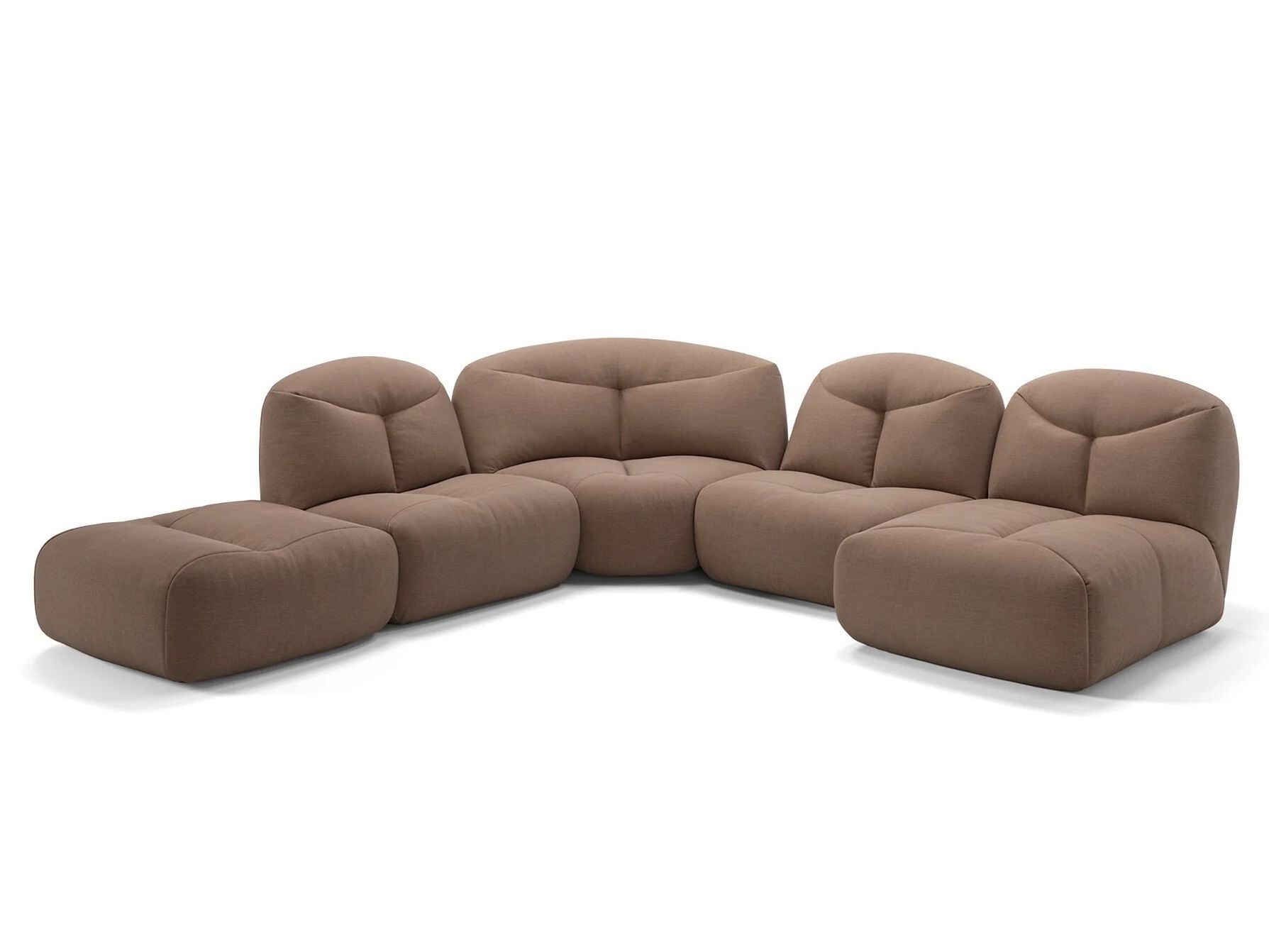 Угловой диван из ткани Sofanella Molise ARCH-00095235