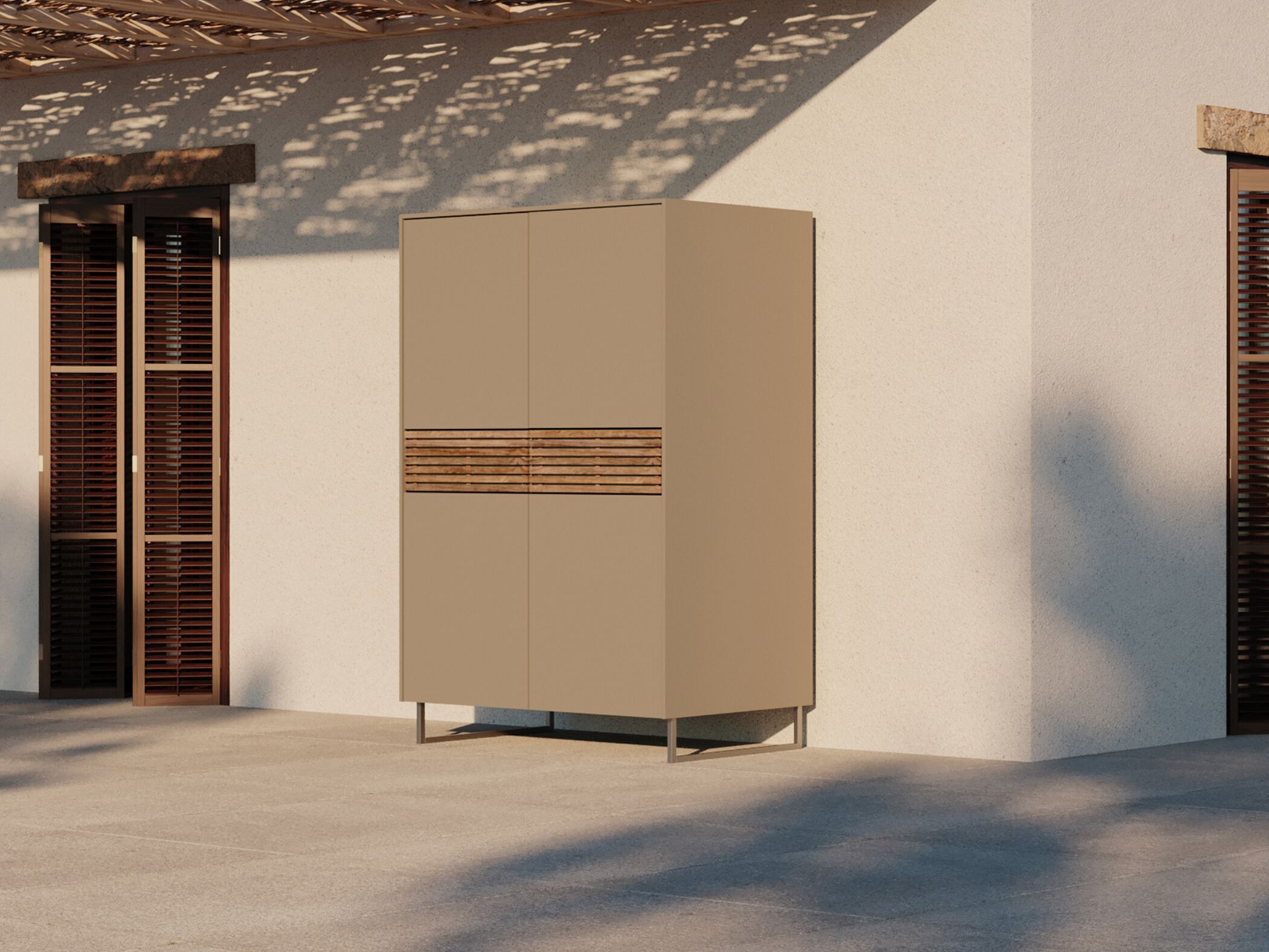 Передвижной садовый контейнер CUBIC OUTDOOR LIVING CUBIC CUPBOARD ARCH-00034900