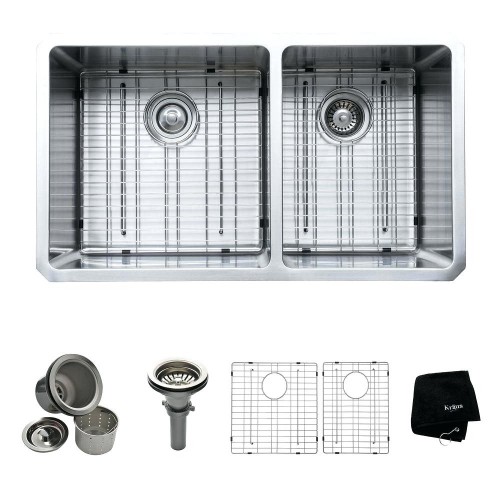 KHU103-33 Мойка кухонная прямоугольная Krausru 