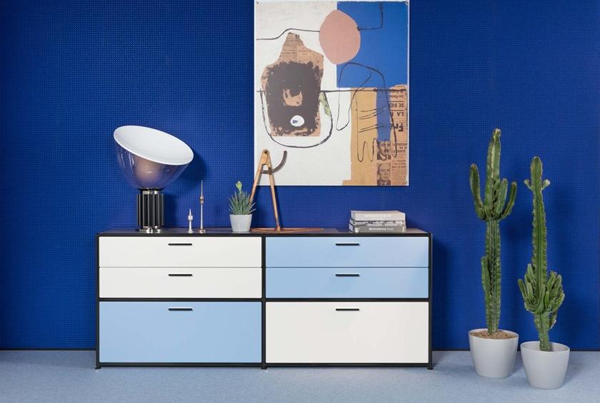 Bosse Низкомодульный офисный шкаф для хранения из металла Black edition sun-id-1368110 - Вид №1